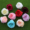 Qt1-25 diameter 9cm10 color Baotou peony simulation flower foreign trade wedding decoration peony fake flower simulation flower