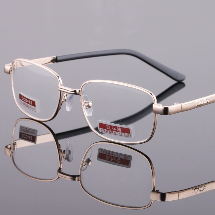Очковые для чтения Glass Kaidi Old Light Eyes Anti-Fatisure Anti-Radiation Crystal Reading Glasses HD HD Coating