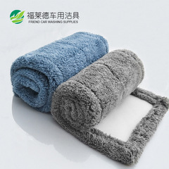 Replacable Sponge Pad Flat Mop Head Cover, Thickened Wash-Free Flat Mop Head Cover