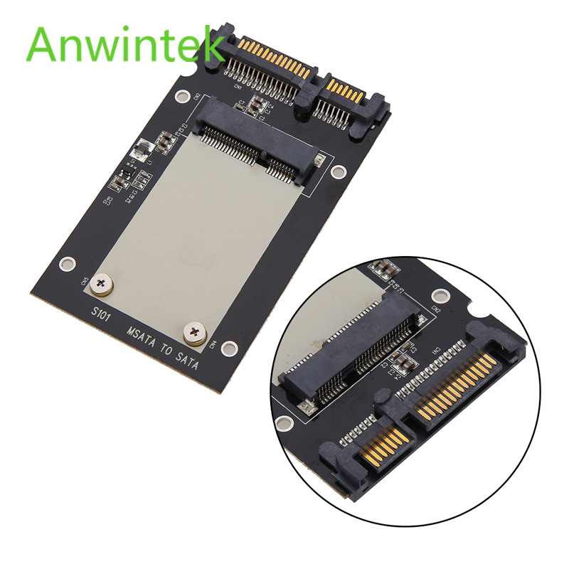 Anwintek/anyingke mSATA/m.2 NGFF a SATA3.0 tarjeta adaptadora SSD