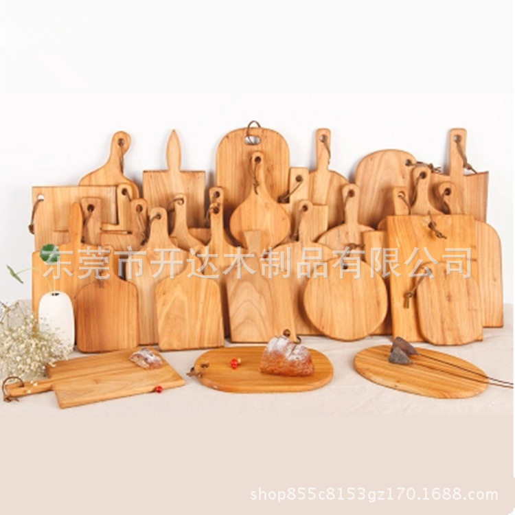 factory supply customized woodiness Special-shaped Vegetable board cheese board Vegetable board Breadboard household kitchen Diamond plate
