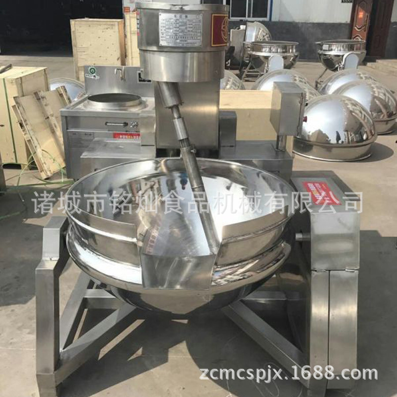 大型炒菜机工厂用炒锅全自动炒饭机学校食堂餐厅医院滚筒商用炒锅