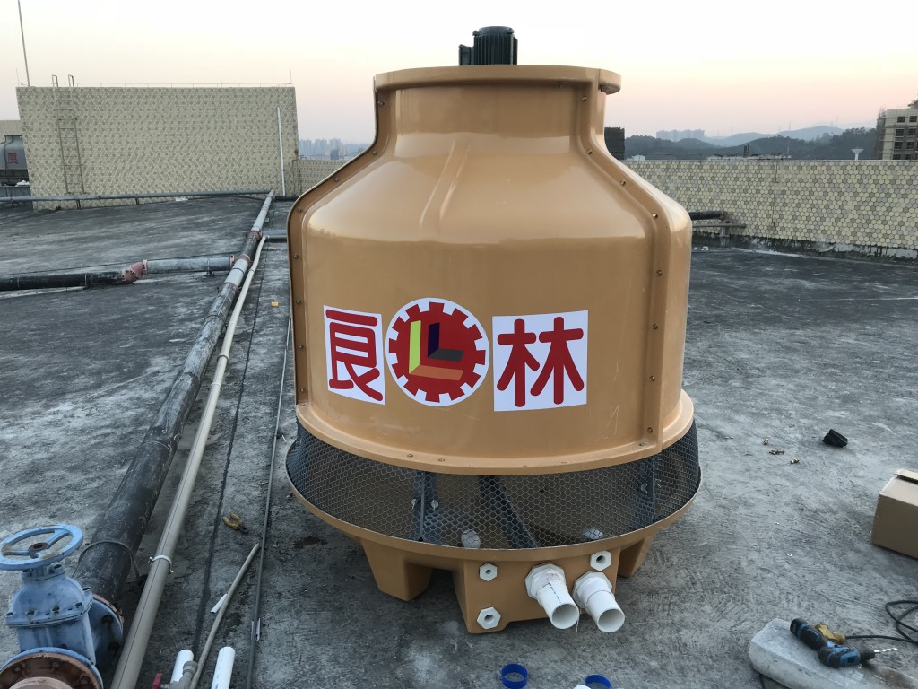 厂家供应梅州、龙川冷却塔 良林牌30T标准圆形凉水塔 优质品质