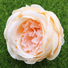 Qt1-25 diameter 9cm10 color Baotou peony simulation flower foreign trade wedding decoration peony fake flower simulation flower