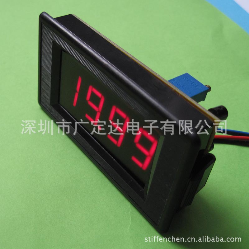 深圳厂家直销【二线制DC4.5V～20V】数字式电压测量仪表