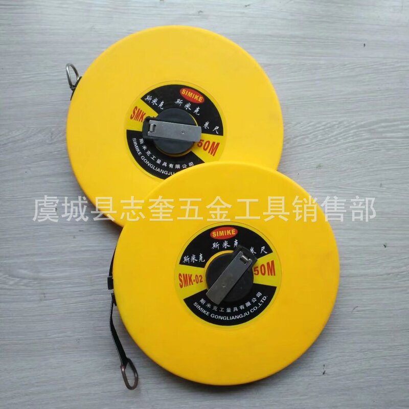 Factory wholesale 20 meters 30 meters 50 meters 100 meters fiber ruler disc ruler hand-cranked tape measure pull ruler cloth ruler tape measure Factory wholesale 20 meters 30 meters 50 meters 100 meters fiber ruler disc ruler hand-cranked tape measure pull ruler cloth ruler tape measure
