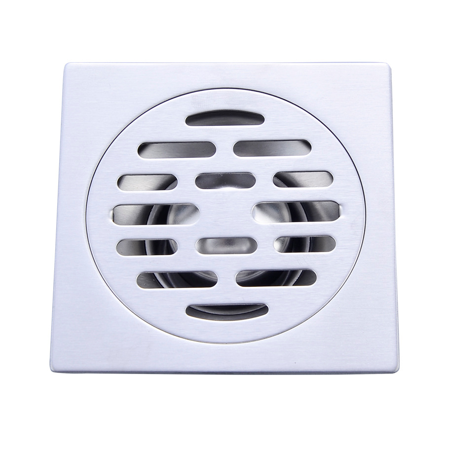100*100 수평 입자 스테인레스 스틸 바닥 배수구