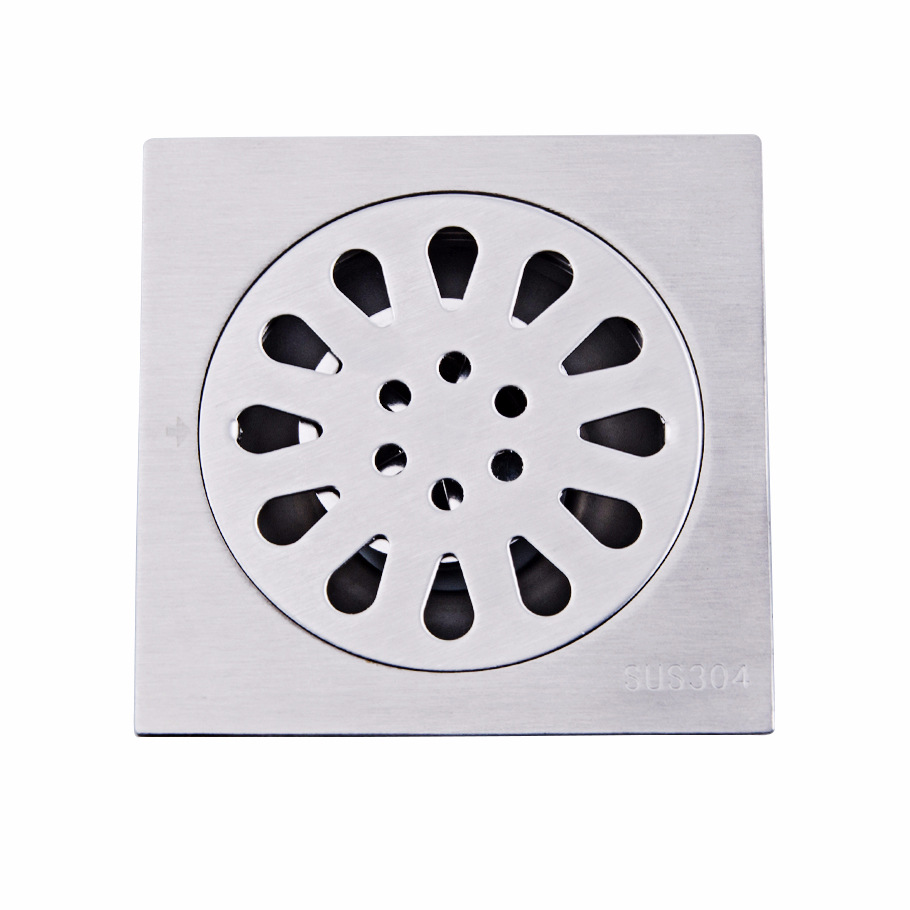 100*100 라운드 패턴 스테인레스 스틸 바닥 배수