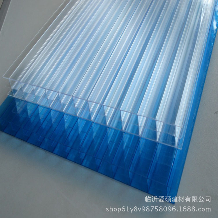 Factory direct supply Shandong Aishuo large factory community bicycle shed sun board four-story hollow canopy sun board