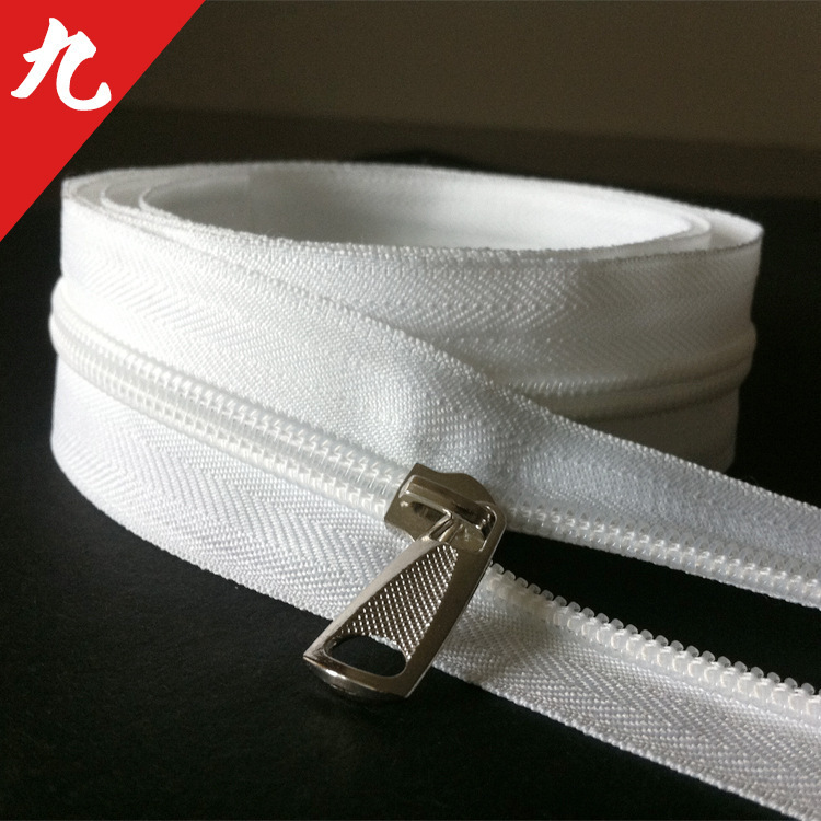 No.5 luggage zipper 5# nylon backpack red mattress zipper mattresses Nantong manufacturers wholesale