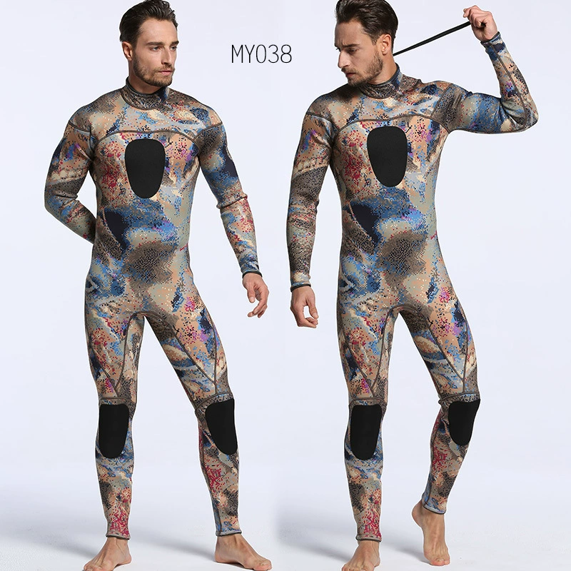 Shop Spirite 3 мм водолазка одежда CAMO сохраняет тепло и холод камуфляж дайвинг водная спортивная одежда