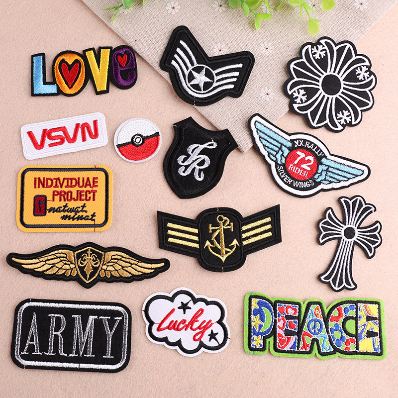 Embroidery Computer Embroidery Chapter Trendy Brand Popular Clothes Decoration Embroidery Cloth Sticker Bag Decoration Patch Embroidery Label Embroidery Computer Embroidery Chapter Trendy Brand Popular Clothes Decoration Embroidery Cloth Sticker Bag Decoration Patch Embroidery Label