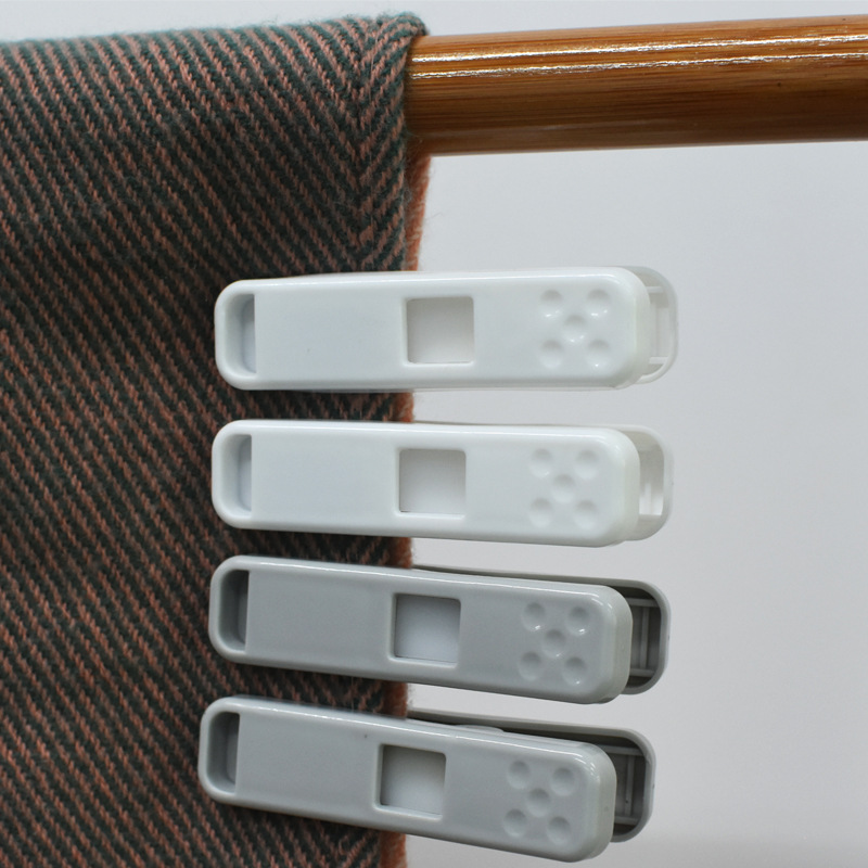 Large Plastic Clip Clothes Drying Clip Strong Windproof Clip Household Cooling Clothes Clip Fixed Cotton Quilt Clip Quilt Sheet Clip