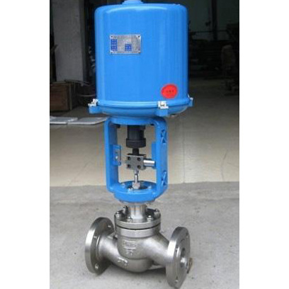 不锈钢法兰ZDLP电动调节阀 碳钢ZDLM调节阀4-20Ma流量温控调节阀