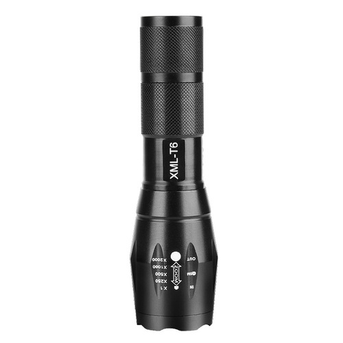 Factory Direct Sales A100 High-Intensity Flashlight LED Telescopic Zoom Charging XML-T6/L2 Mini Flashlight Wholesale