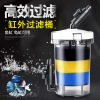 Fish tank filter transparent filter bucket aquarium filtering equipment front grass tank quiet outer barrel LW series