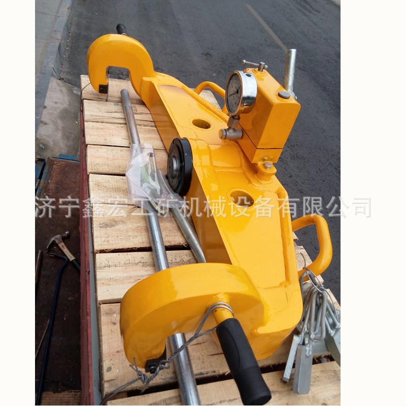 50kg/m道岔普通尖轨调直机 液压尖轨调直器