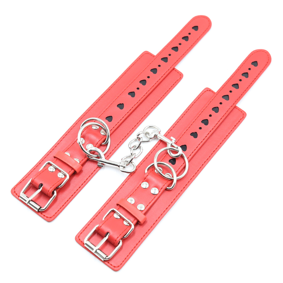 Sexo adulto suministros coqueteo juguetes esposas puños de tobillo amor pulsera de cuero PU cama cinturón de restricción juguetes alternativos