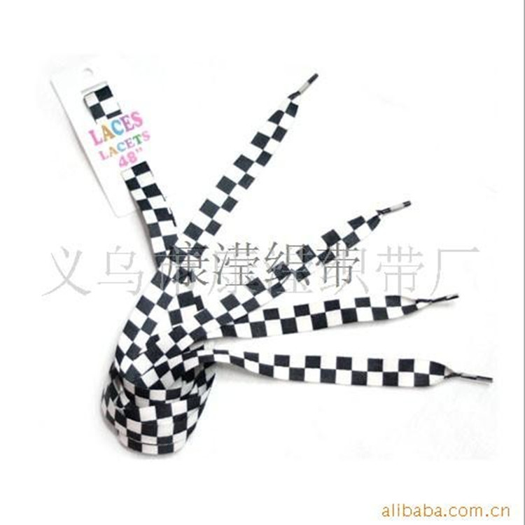 厂家供应热转印鞋带涤纶  扁形鞋带  夜光懒人 可来样 数码印