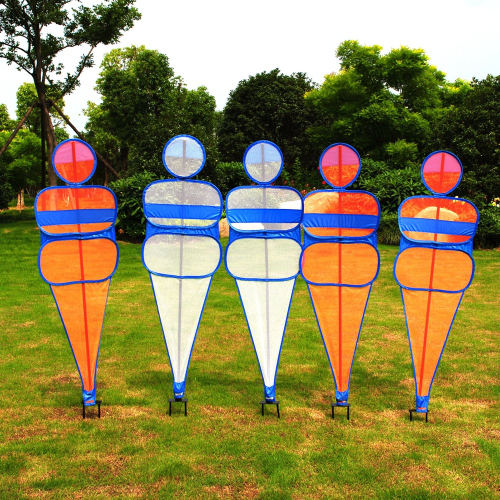 Primavera plug-in hombre de pared obstáculo hombre pared libre kick entrenamiento hombre objetivo de entrenamiento de la pared de entrenamiento de fútbol obstáculo