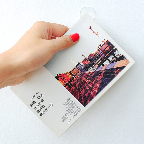 Waterproof acrylic double-sided tape 70 pieces small film sticker tape round traceless transparent double-sided tape