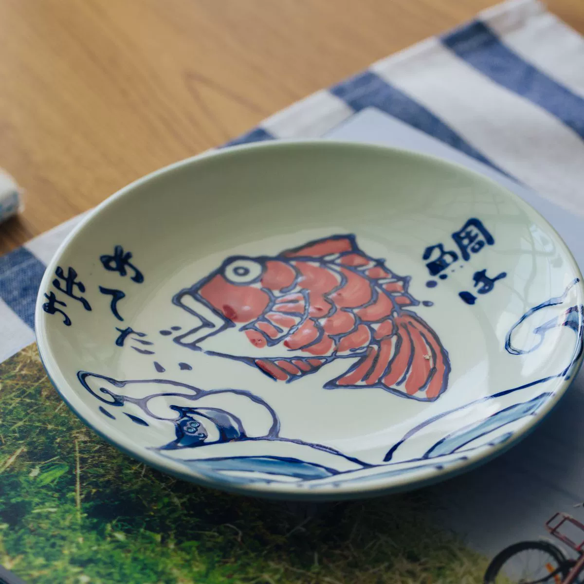 Japanese-style Ceramic Tableware Set, Hand-Painted Jingdezhen, Assorted Plates & Bowls