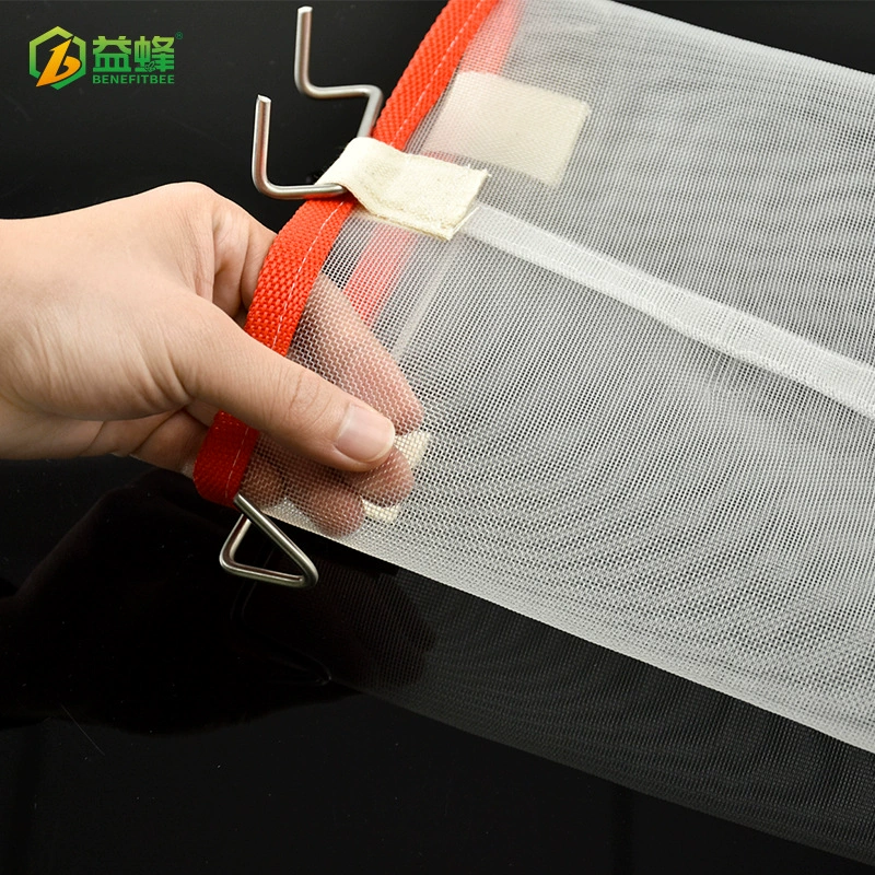 Инструменты пчеловодства Экономичный квадратный фильтр Сетчатый тканевый фильтр Медовый фильтр Примеси Нейлоновый сетчатый фильтр-мешок