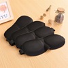 Three dimensional sleep mask suitable for men and women, soft cloth, 3D, eyes protection