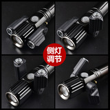 Металлический универсальный фонарь, дорожный цоколь, светильник, алюминиевый сплав