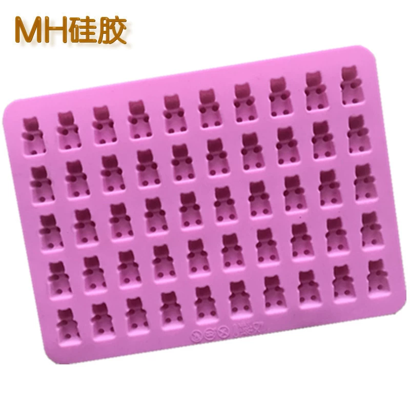 Minghao 50-ячейная силиконовая модель, силиконовая форма, поставщик электронной торговли, огнеупорная лаковая форма для карамели/QQ-кружевного декора