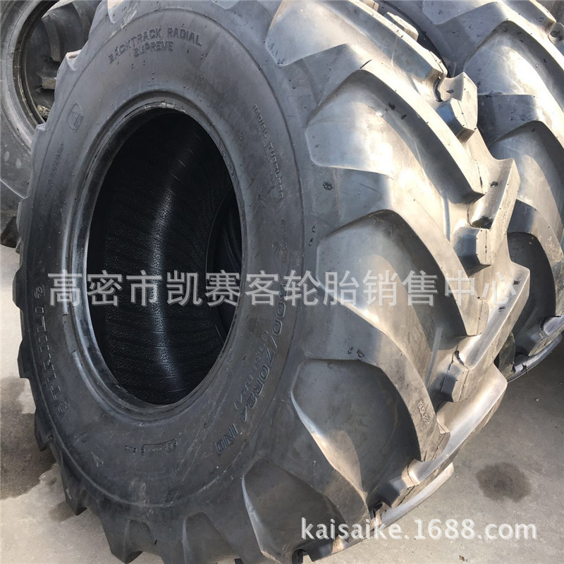 工程轮胎500/70R24两头忙轮胎19.5LR24真空胎挖掘机