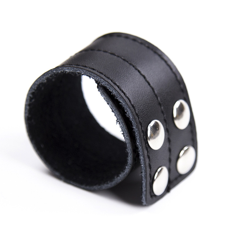 Venta al por mayor juguetes sexuales de vaca pene anillo JJ anillo alternativa juguetes cuero Polla anillo juego props suministros