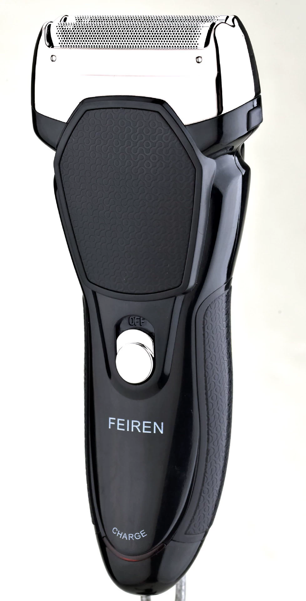 Электробритва FEIREN 6538, перезаряжаемая, двойная фольга, мужская, чёрная эргономичная
