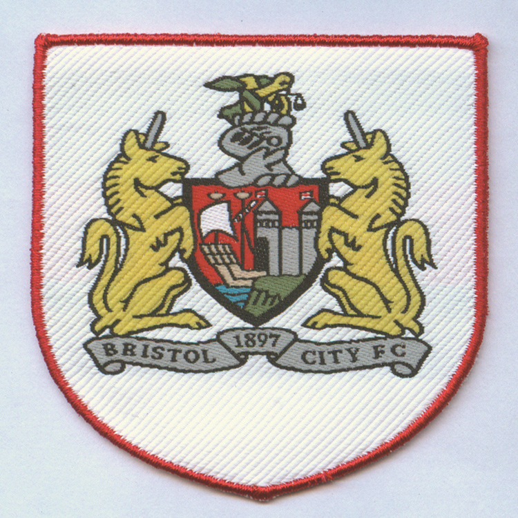 DIY背胶绣花布标 个性肩章臂章袖章DIY定 做 多彩刺绣绣花章定 制