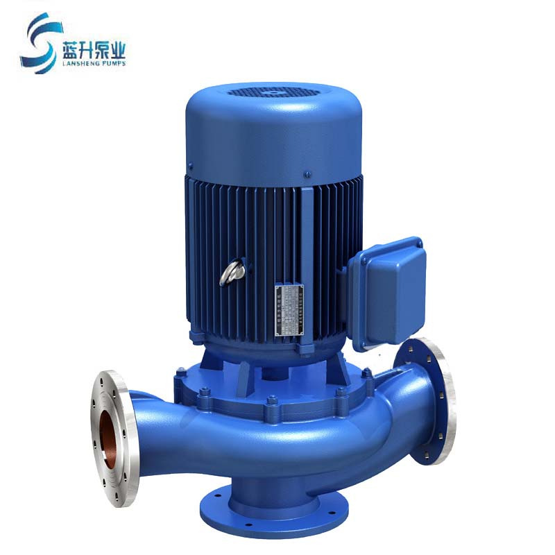 ISG50-125立式离心式管道泵 管道循环增压泵 离心清水泵