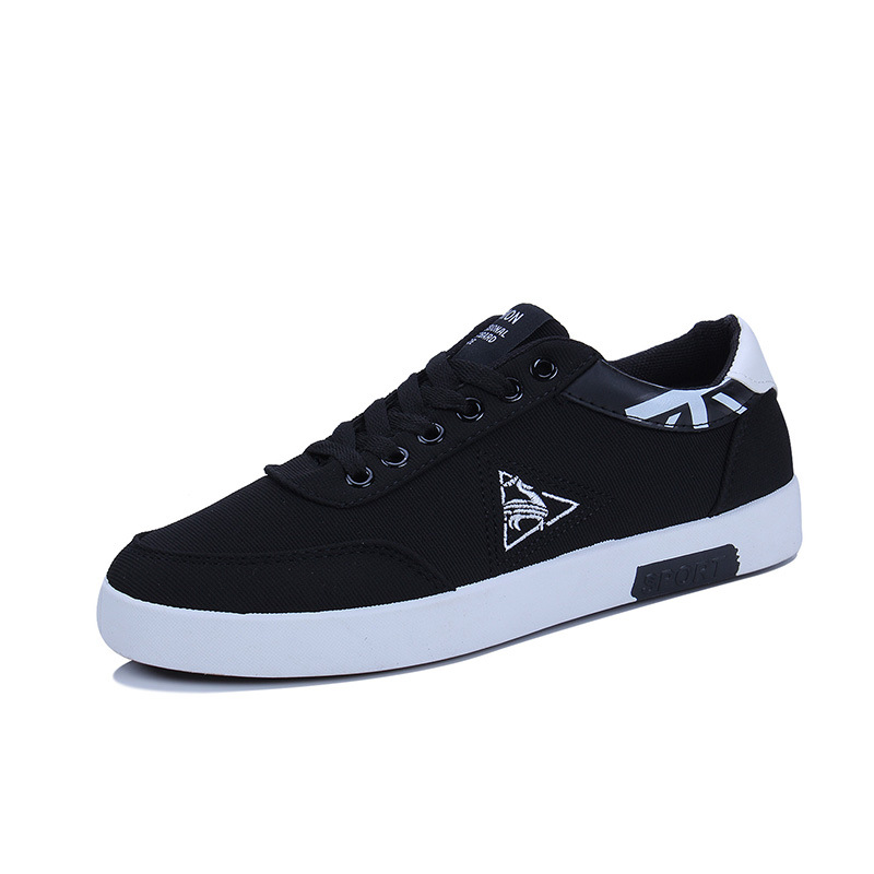 Spring 2023 New Korean Style Fashionable Men's Shoes All-match Casual Canvas Shoes Men's Sports Student Breathable Sneakers