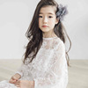 Spring summer dress, children's lace girl's skirt, small princess costume, Korean style