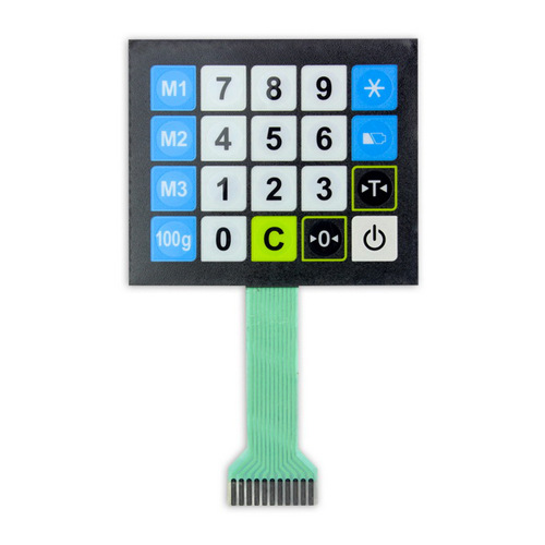 薄膜开关 PVC面板 PC薄膜面板 控制面板电子秤薄膜开关面板