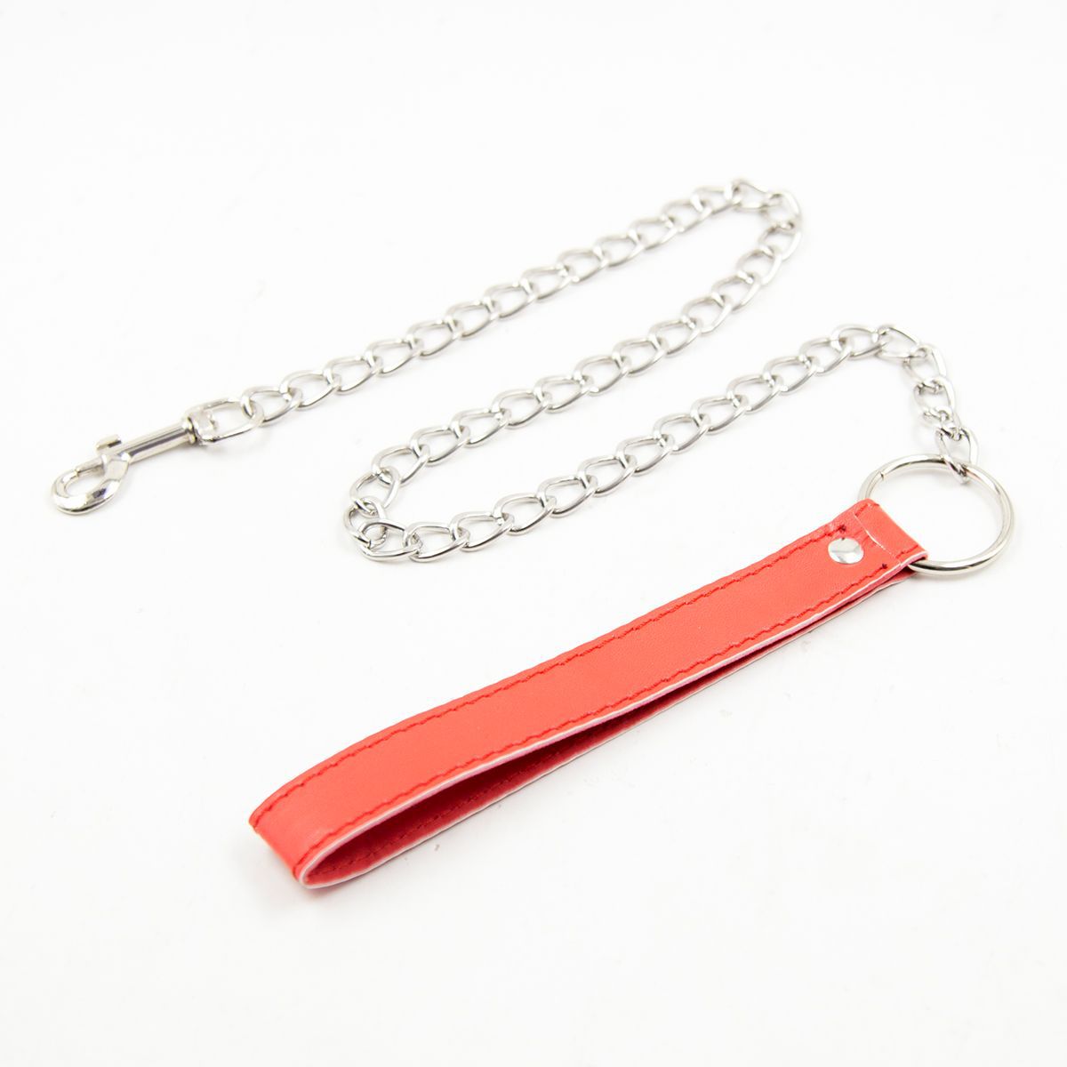 Sexo adulto suministros de cuero collar de la cadena de tracción collar accesorios perro cadena alternativa juguete vinculante