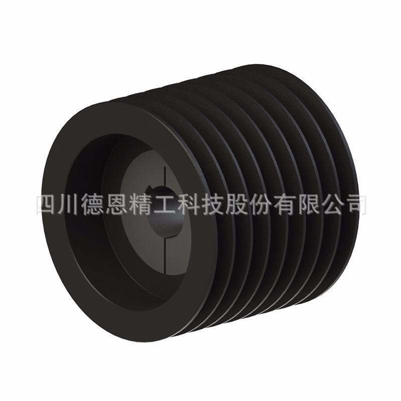 CPT欧标皮带轮SPB190-08-3030八槽节径190适配锥套3030铸铁皮带轮