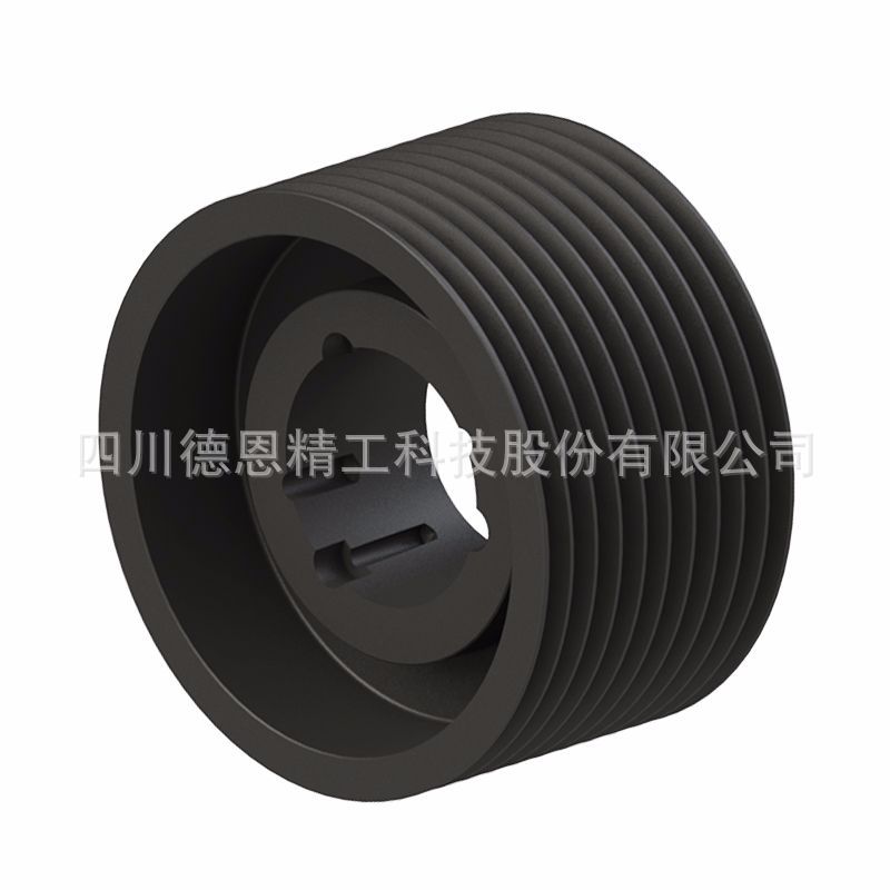 CPT欧标皮带轮SPB265-10-3535十槽节径265适配锥套3535铸铁皮带轮
