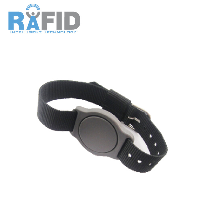 RFID腕带尼龙腕带ABS表盘腕带非接触性射频卡电子标签耐水IC芯片