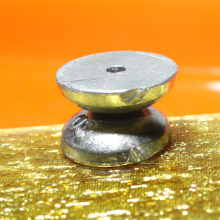 垂钓翻板钩铅坠圆饼铅坠海竿糠饼通心铅坠 中空豆炳翻版钩钓组