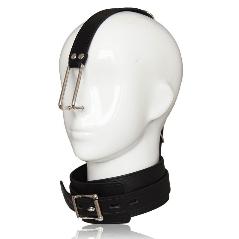 Juguetes para adultos, juguetes sexuales, collares, correas para el cuello, collares de PU, ganchos para la nariz, cadenas para perros, juguetes alternativos para hombres y mujeres. image 2