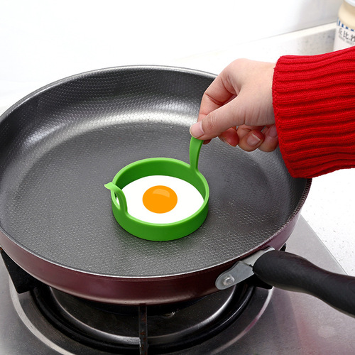 A2573 round silicone omelette food grade creative silicone cake model non-stick omelette ring
