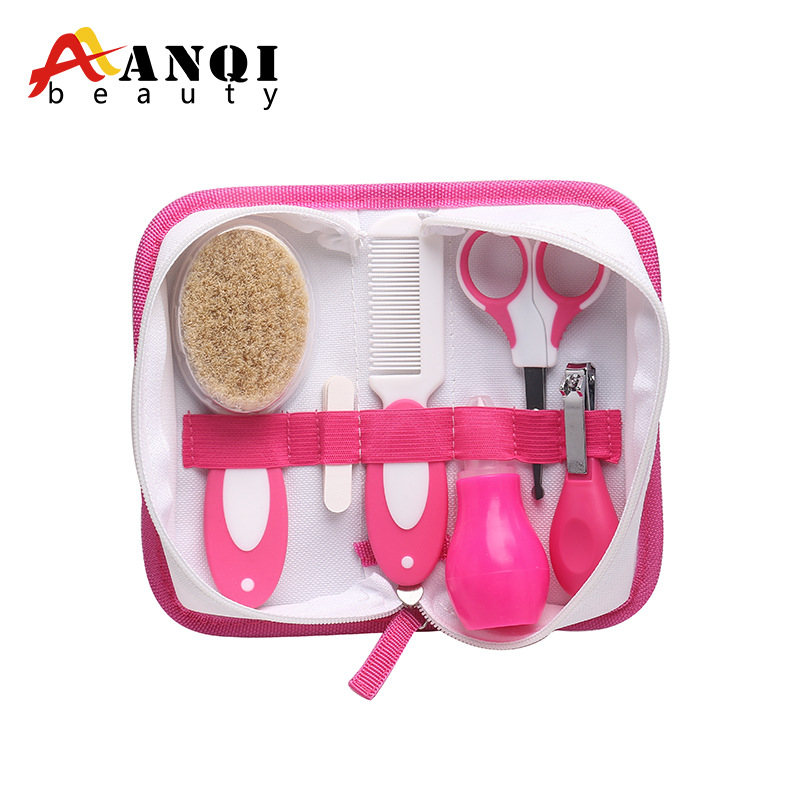 Children's nail scissors for nails, set, brush, nasal aspirator 5