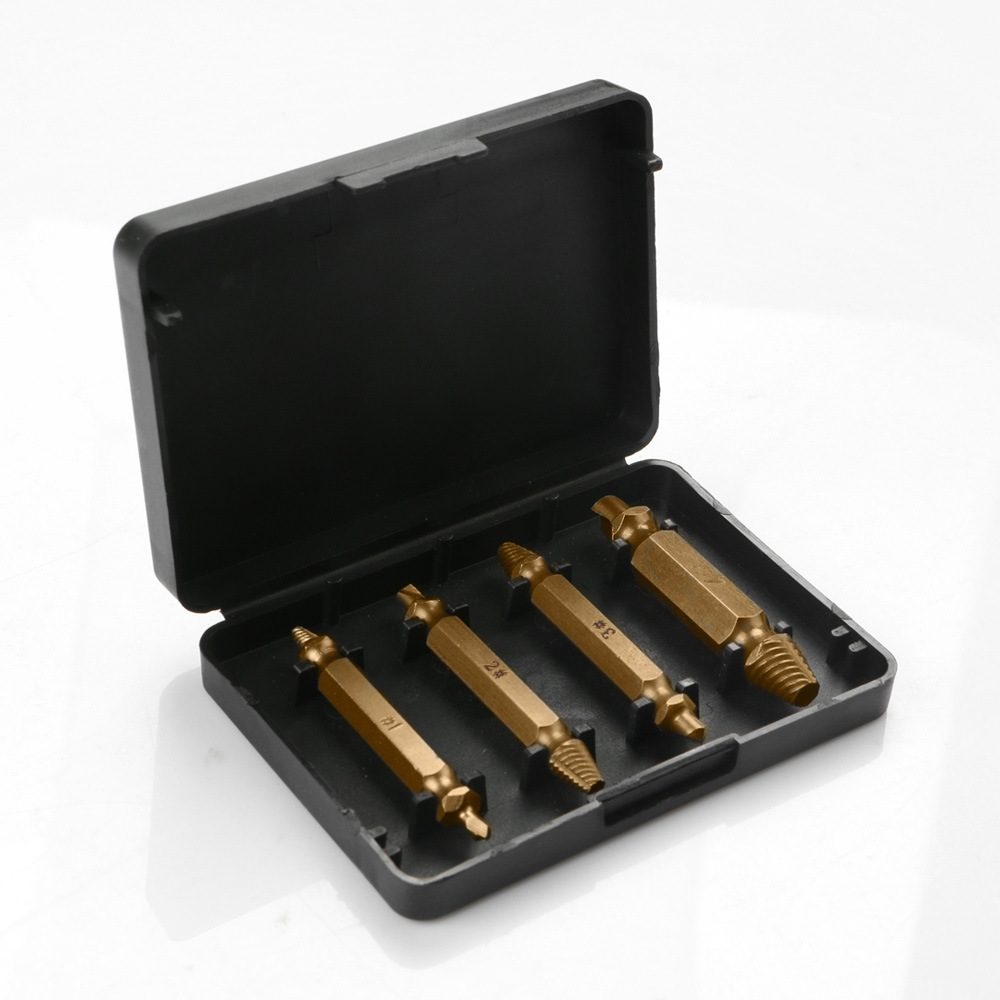 4341 깨진 헤드 스크류 추출 기계 슬라이드 치아 깨진 나사 제거 스크루 드라이버 배치 헤드 더블 헤드 추출 기계