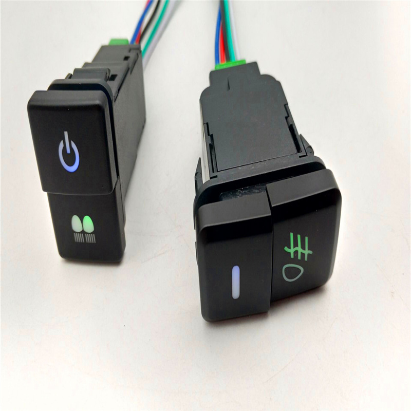 外贸热销 双按键开关 按键开关 大小丰田按键开关