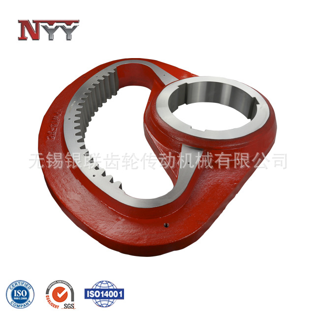 厂家 大模数精密冶金设备扇形齿轮  德国霍夫勒5级精度磨齿