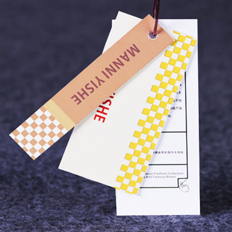 批发各种材质吊牌纸卡袜子耳钉卡片饰品服装包装合格证胶印